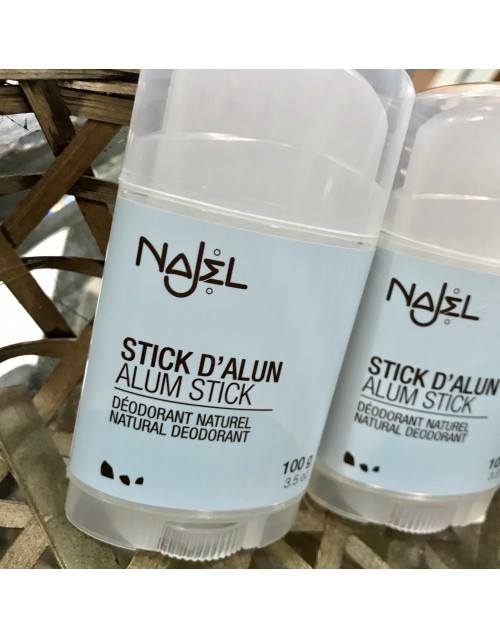 La pierre d’Alun 法國百年品牌 Najel 純天然止汗石Alum Stone Stick 妹豬研究所