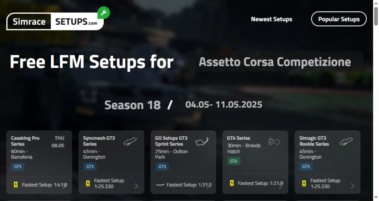 Assetto Corsa Competizione (ACC) 的幾個免費而又好用的附助工具 5 acctools accsetups c