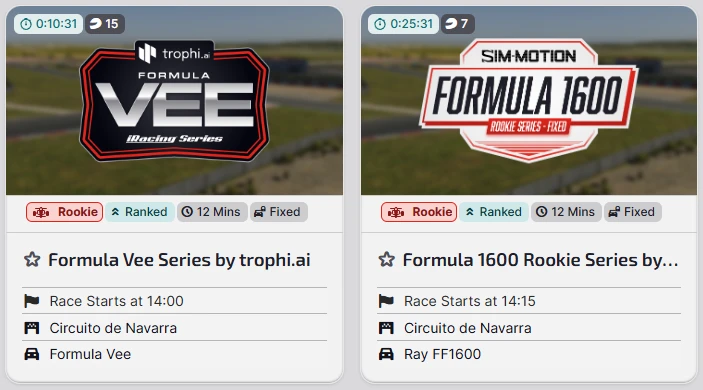iracing rookie formula