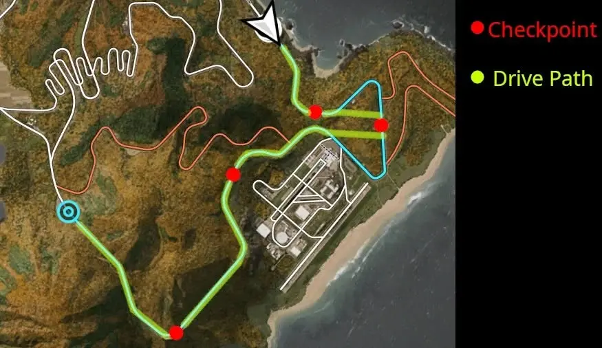 Forza Horizon 6「南岸一日遊」不需捷徑都可以輕鬆 3 星 2 fh6 nangan shortcut